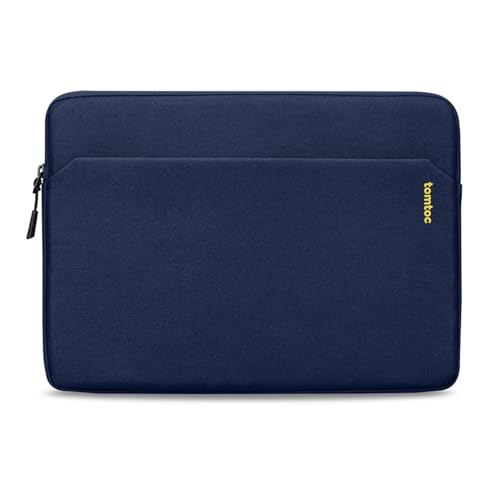 色:ネイビー サイズ:12.9インチ - New iPad Pro tomtoc iPad Pro 12.9インチ ケース インナバッグ 6 5 4 3世代 M2/M1 2022-2018 対応 タブレット Surface Laptop Go 3用 薄型スリーブケース アクセサリーポケット