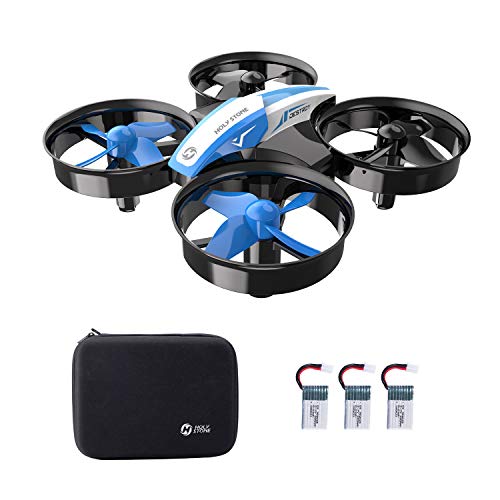 Holy Stone ドローン ミニドローン 室内 初心者 収納ケース付き バッテリー3個付き 飛行時間21分 安定..