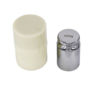 サイズ:500g HFS(R) 分銅 500g 単体 0.5kg はかり 秤用 測定器 おもり 天秤 てんびん 校正分銅 高精度 力学実験 化学 物理学 クロムメッキ 校正グラムスケール M1