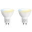 GU10 2PCS GU10 led ŵ忧--,60WǮŵ6W LEDݥåȥ饤ȸ2700 K6500 Kο١«540LM85*265V2 ⡼ȥȥʤ ŹΥ⥳