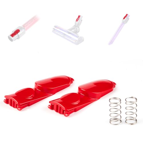 サイズ：2 pcs クリーナーヘッドクリップラッチタブボタン交換用ダイソンV7 V8 V10 V11 V15掃除機電気..