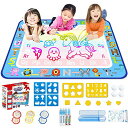 サイズ:100*80cm Jasonwell お絵かきシート おもちゃ 子供 水で描く 知育玩具 水 ぬりえ ラクガキ 幼児 に 女の子 男の子 3歳 4歳 5...