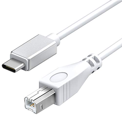 サイズ：1本 MIDI USB 変換ケーブル Macbook USB 1m wuernine USB B to C オスオス 変換ケーブル MacBook Pro PC 電子ピアノ オーディオインターフェースなど用