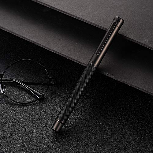 色:黒き森 特殊ペン先 黒き森万年筆 特殊ペン先 細中太字(0.7-1.2mm) 金属のギフトボックス Hongdian