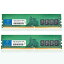 DDR4-2666MHz UDIMM 16GB ǥȥåץ PC4-21300 DDR4-2666 8GBX 2 1RX8 UDIMM PC RAM 288Pin 1.2V CL19 Unbuffered NON-ECC