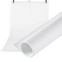 色:ホワイト サイズ:120x240cm Meking 撮影用 PVC 背景布 バックペーパー 120cm x240cm ミラーとスクラブ両面対応 背景シート 人物撮影 商品撮影 ビデオ撮影に対応 ホワイト