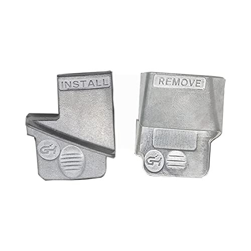 色：2PCS 金属製 ZKTOOL 2ピース金属製 ストレッチベルト リムーバー インストーラー 補助ベルト 工具 ..