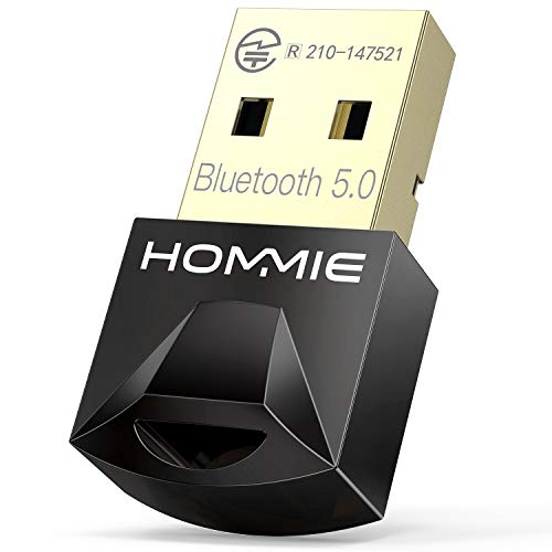 色：ブラック *『Bluetooth5.0』Bluetooth非搭載なデスクトップコンピュータやLaptopに本製品を挿すだけでBluetooth機能を追加可能。*Bluetooth 4.2より、2倍のスループット、4倍の通信範囲と8倍のデータ容量がある。*最大20mの通信距離と最大3MbpsのEDRデータ転送速度で、音楽を聞いたり、通話をしたり、ファイル転送したりするのもラクラク。*『BT非搭載PCをワイヤレス化に』*Bluetooth4.0及びそれ以上の規格のマウス、AirPodsとAirPods proに対応可 * イヤホン、ゲームパッド、マウス、キーボード、プリンター、スピーカー、スマホ/タブレットPCなど各種Bluetooth搭載周辺機器とのワイヤレス接続を実現。*『使いやすくて便利』*一回繋がると自動的に再接続できる。*ステータスLEDライトを見れば接続状態が分かりやすい。*ストラップホールのある小型ミニサイズで持ち運びが便利なUSBアダプター。『複数接続・低消費電力』*最大7台までのデバイスと同時接続可。*BLE省エネ：転送速度の高速化はアクティブな無線時間を短縮したため、バッテリ消費量を大幅に低減するワイヤレス送信機。*『動作環境』*対応OS：Windows 7/8/8.1/10(32/64bit)、Linux；*CPUスピード: 500MHz及びそれ以上；*HDD容量: 500 MB；*RAM: 1GB及びそれ以上。ご使用前に必ずドライバーをインストールしてください。