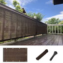 色:アンズ サイズ:600x90cm SEASONS ベランダバルコニー目隠しシェード サンシェードオーニング風通しも良いベランダ目隠しシート 600x90cm...