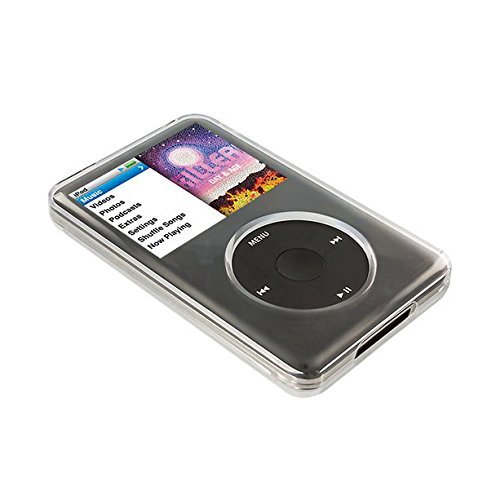 JNSupplier フルプロテクション クリスタルクリア ハードカバーケース iPod Classic 第7世代 120GB 160GB 第6世代 80GB 120GB 第5世代 30GB 5.5世代 30GB