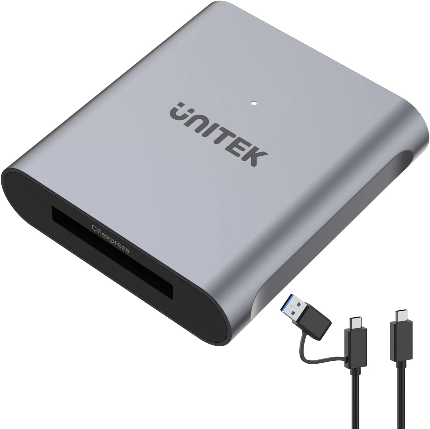 Unitek CFexpressɥ꡼ USB 3.2 Type C to CFexpress B ꥫɥץ 10Gbps ߹ ѵ Thunderbolt 3ݡȤб SanDisk Sony TOPSSDɤˤб  ѥ