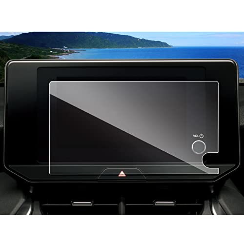 ruiya 強化ガラス 新型 トヨタ ハリアー 80系 ナビ 保護フィルム 8インチ 専用 ナビ フィルム 新型ハリアー フィルム 保護フィルム ナビフィルム 9H 新開発AFロータス効果 カスタムパーツ キズ