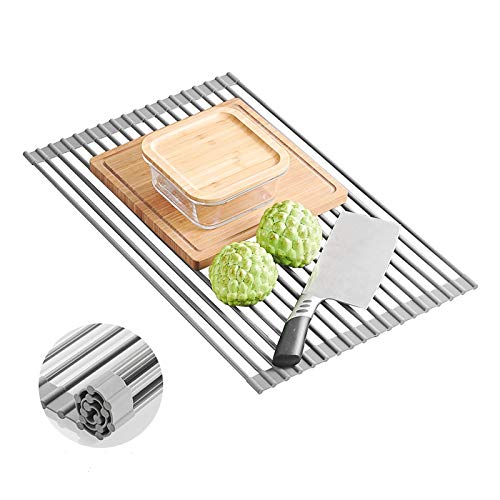 水切りラック 折りたたみ SANWA シリコン キッチン用 くるくるたためる 抗菌 コンパクト 錆びない 省ス..