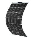 XINPUGUANG 100W 12V ソーラーパネル ソーラーチャージャー 単結晶 極薄 軽量 太陽光発電 RV キャンピングカー 船舶 テント アウトドア 住宅 防災などに活躍