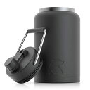 色:ブラック サイズ:Half Gallon RTIC (ルティック) ジャグ ハーフガロン マットブラック 真空断熱 大型ウォーターボトル ハンドル付き(3)