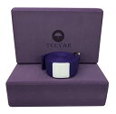 色:ぶどう Teeyar ヨガブロック(ヨガぶろっく) 2個セット23 x 15 x 7.2cm 本当の高密度(硬/220g x2) と ヨガストラップ(ヨガベ...