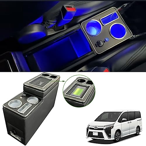 SGALUPA ワイヤレス充電 ヴォクシー適用 ノア エスティマ適用 エスクァイア適用 コンソールボックス ト..