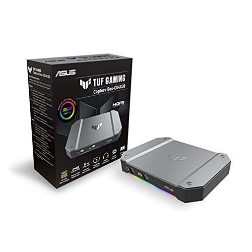 ASUS TUF GAMING CAPTURE BOX CU4K30 ७ץ㡼ܥå 4Kб / ¶ Ͽ ۿ  /֥ PS5 PS4Pro Switch Mac Windows/OBS ǧǥ / USB3.2³ / ܥåϿǽ