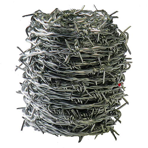 サイズ：20M ダイドーハント (DAIDOHANT) ( 有刺鉄線 ) バーブ [ 鉄 ・ 亜鉛メッキ ] [太さ] #16 1.6 m..