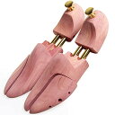 サイズ:Sサイズ(24.5-26CM) シューキーパー シューツリー ブラシ付 レッドシダー24.5-29cm 木製 シワ伸ばし 型崩れ防止 脱臭 香り メンズ