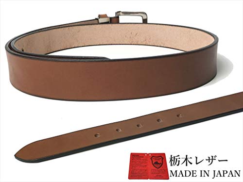 色：ダークブラウン サイズ：L WING LEATHER 栃木レザーベルト 黒色 濃茶色 本革 牛革 メンズ 国産 無地 35mm カジュアル W003