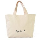 トートバッグ agnes b. VOYAGE アニエスベー ボヤージュ コットン トートバッグ