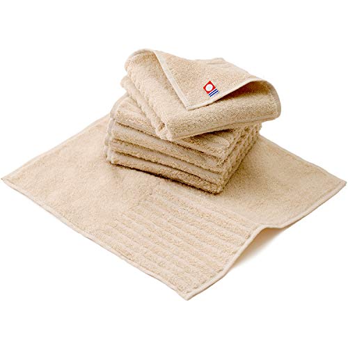 B-PLAID タオルハンカチ 今治タオル 6枚セット 日本製 約25*25cm メンズ レディース ハンカチ ハンドタオル スクエアリブ やわらか薄手 速乾 ...