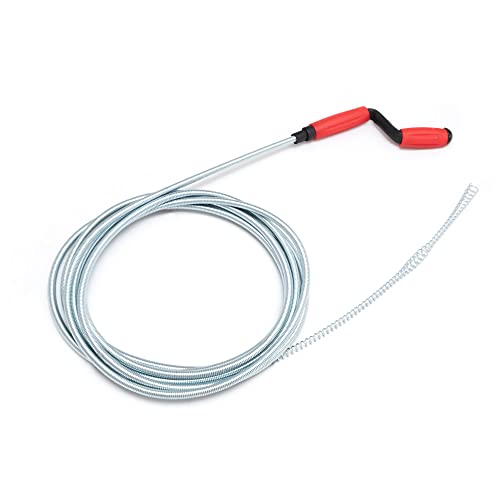 安住商事 スプリングワイヤーブラシ 5メートル 水洗パイプクリーナー トイレ キッチン 排水溝 洗面所 ..