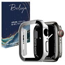 色：Straight Silver サイズ：41MM 2021改良モデル BELIYO Apple Watch ケース 対応 IP68完全防水 バンド 水泳・スポーツ専用 保護ケース Apple Watch Series 7 41mm PC素材 一体型 Apple Watch 7 用フィルム 日本旭硝