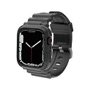elkson Quattro Pro シリーズ 7 41mm 40mm Apple Watch用 バンパーケース バンド iwatch 落下保護 丈夫 ミリタリ...