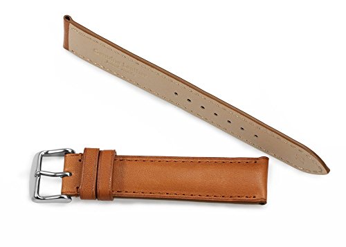 色：ブラウン サイズ：22mm [イストラップ]iStrap 本革時計バンド レザー腕時計ベルト 防水 スポーツベルト 柔らか おしゃれ ストラップ尾錠