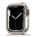 色 シルバー サイズ Series7 45mm NINKI対応Apple Watch 7 45mm バンパーケース アルミ*TPU 2重構え 耐衝撃性 脱着簡単 シンプル 四角保護 アップルウォッチ シリーズ7カバー(2)