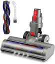 サイズ：2022最新版 ダイソン v7 ヘッド Dyson V7 V8 V10 V11 V15 シリーズ専用 掃除機ヘッド ソフトローラークリーナーヘッド モーターヘッド 交換部品 交換用ブラシ付き