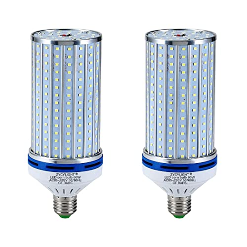 LED 60W/2  LED饤 ȥ 60W LEDŵ E26 6000LM 6000K 400-45...