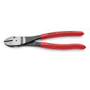 サイズ:200mm クニペックス KNIPEX 7401-200 強力型斜ニッパー(硬線用) (SB)