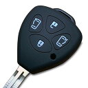 色:ブラック IKT トヨタ車用 キーレスキー用シリコンカバー 4ボタン ブラック/アルファード/ノア/ヴォクシー/アイシス/ポルテ/など 専用設計でピッタリサ...