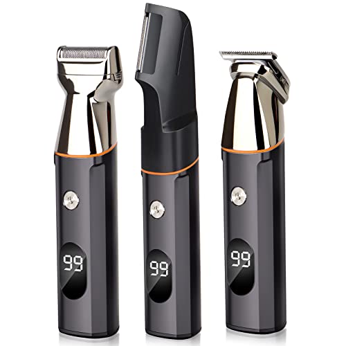メンズ ボディシェーバー トリマー メンズ LEDディスプレ ひげそり むだげ処理 男性 剃刀 ヘアカッター 電動バリカン 眉毛シェーバー vio シェーバー メンズ 電動シェーバー 男性用 全身 乾湿