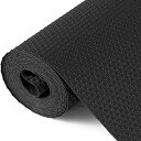 色:ブラック サイズ:45*500cm Hersvin 食器棚シート 45*500cm しょっきだな シート 引き出しシート キッチンマット接着剤不要 裁断可能 EVA 耐熱、防湿、防油 食器棚/引き出し/キッチンに適用