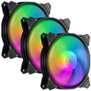 upHere 120mm PCケースファン PWM 静音タイプ 4ピン...(2)