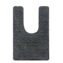 色:グレー サイズ:90*60cm トイレマットラグジュアリー トイレマット 洗える 敷物 吸水速乾 ふかふか 滑り止め ロング トイレマットジャンボ カーペット アイボリー マイクロファイバー