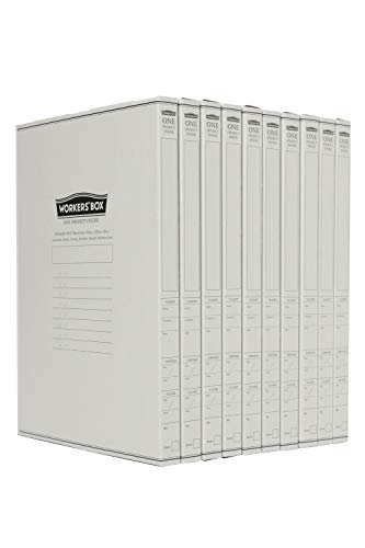 サイズ:A4 ハイモジモジ ワーカーズボックス 紙製A4サイズ書類収納箱 10冊