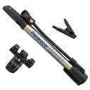 パナレーサー(Panaracer) 自転車 空気入れ 携帯ポンプ 全バルブ対応 ボール/浮き輪用アダプター付属