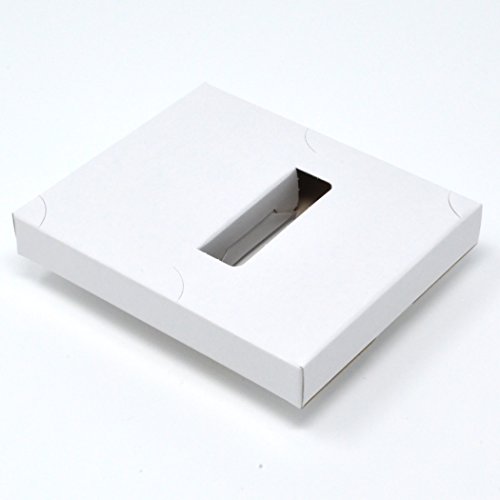 サイズ:L/16mm-100個 名刺箱/16mm ホワイト 100個入り