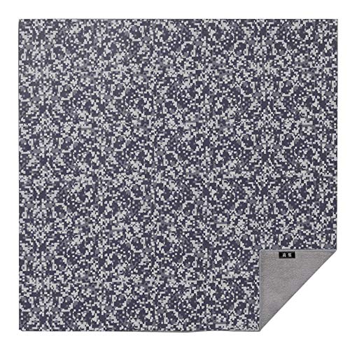 色：デジタル迷彩グレー サイズ：M (350 x 350) 重なねるとくっつく不思議な保護クロス Stick It Wrapper レンズ/カメラ/PC/タブレット/時計 の保護 インナーバッグ "朝日新聞夕刊情報欄「ブームの