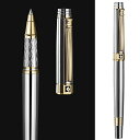色:silver ボールペン 高級, 男性の女性KEYZOR- 24K ゴールド仕上げの見事な豪華なペン シュミット インク リフィル、最高のローラー ボールペ...