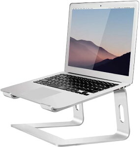 色:B-Silver Orionstar ノートパソコン スタンド パソコン スタンド PC プラットフォーム スタンド 姿勢改善 腰痛猫背解消 組み立て式 ラップトップ タブレットスタンド 取り付けやすく 滑り止