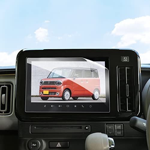 BIBIBO 2枚入り 新型 スズキ ワゴンRスマイル 専用フィルム ナビ用保護フィルム 9インチ ナビフィルム ワゴンRスマイルアクセサリー PET製フィルム カーナビ 液晶保護フィルム 高感度タッチ キ
