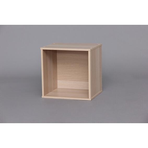 アイリスオーヤマ カラーキュビック CQB-35 ナチュラル シンプル 収納 木目調 家具・収納用品 カラーボックス