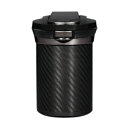 カーメイト 愛煙缶Premium カーボン調ブラック DZ186 灰皿 ソーラー電源 電池交換不要 カー用品 カーアクセサリー