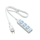 パナソニック ザ・タップX(4コ口)(3m)(ホワイト) WHA2534WKP コード付きタップ Panasonic テーブルタップ 電化製品 電源タップ